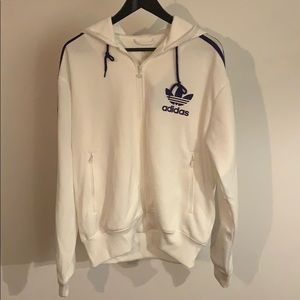 Adidas Zip Up Hooded Regular Fit Jacket